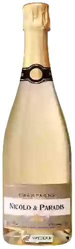 Wijnmakerij Nicolo & Paradis - Brut Chardonnay Champagne