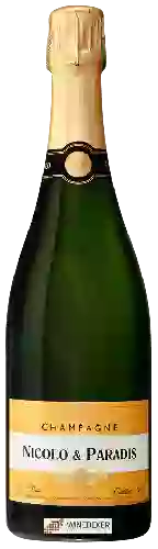 Wijnmakerij Nicolo & Paradis - Brut Tradition Champagne