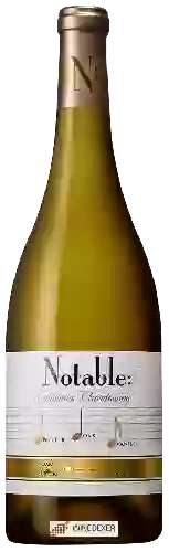 Wijnmakerij Notable - California Chardonnay