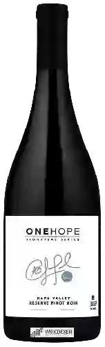 Wijnmakerij Onehope - Signature Series Chris Paul Reserve Pinot Noir