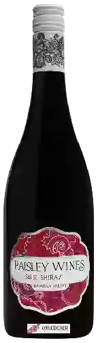 Wijnmakerij Paisley Wines - Paisley Silk Shiraz