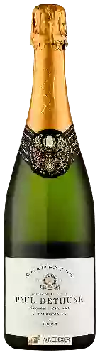 Wijnmakerij Paul Déthune - Brut Champagne Grand Cru 'Ambonnay'