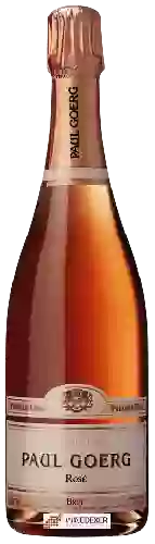 Wijnmakerij Paul Goerg - Brut Rosé Champagne Premier Cru