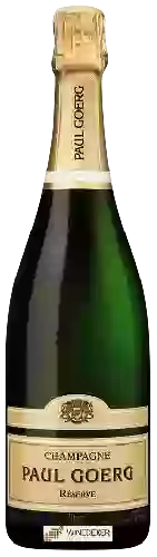 Wijnmakerij Paul Goerg - Réserve Brut Champagne