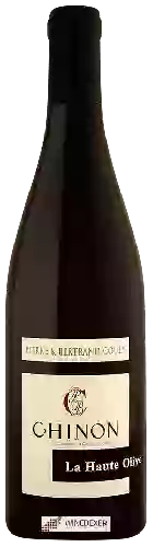 Wijnmakerij Pierre & Bertrand Couly - La Haute Olive Chinon