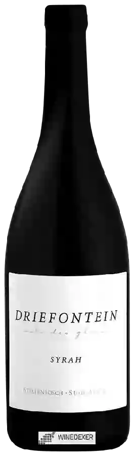 Wijnmakerij Raats - Driefontein Syrah