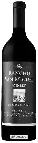 Wijnmakerij Rancho San Miguel - Starr Road Vineyard Old Vine Zinfandel