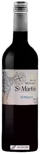 Wijnmakerij Réserve St. Martin - Merlot