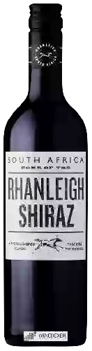 Wijnmakerij Rhanleigh - Shiraz