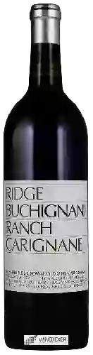 Wijnmakerij Ridge Vineyards - Buchignani Ranch Carignane