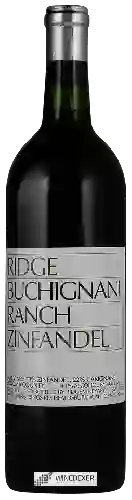 Wijnmakerij Ridge Vineyards - Buchignani Ranch Zinfandel