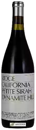 Wijnmakerij Ridge Vineyards - Dynamite Hill Petite Sirah