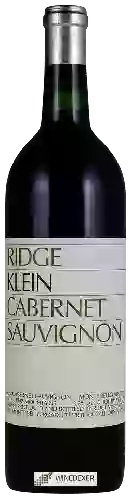 Wijnmakerij Ridge Vineyards - Klein Cabernet Sauvignon