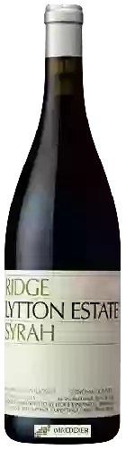 Wijnmakerij Ridge Vineyards - Lytton Estate Syrah