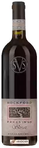 Wijnmakerij Rockford - SVS Pressings Shiraz