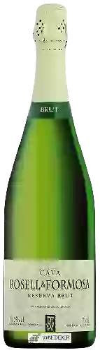 Wijnmakerij Rosell & Formosa - Cava Reserva Brut