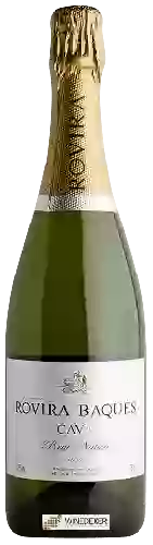 Wijnmakerij Rovira Baques - Cava Brut Nature