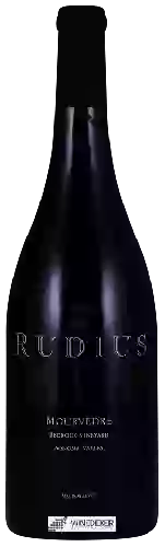 Wijnmakerij Rudius - Bedrock Vineyard Mourvèdre