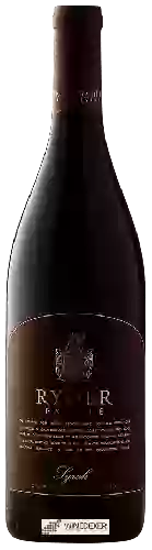 Wijnmakerij Ryder Estate - Syrah