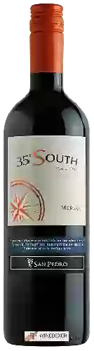 Wijnmakerij San Pedro - 35° South (Sur) Merlot