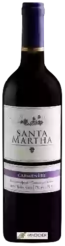 Wijnmakerij Santa Martha - Carménère