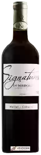 Wijnmakerij Schröder & Schÿler - Signatures En Bordeaux Merlot - Cabernet