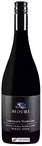 Wijnmakerij Siduri - Lemoravo Vineyard Pinot Noir