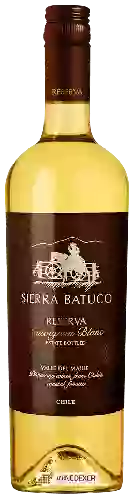 Wijnmakerij Sierra Batuco - Reserva Sauvignon Blanc