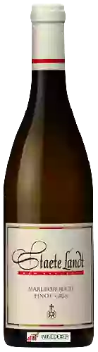 Wijnmakerij Staete Landt - Pinot Gris