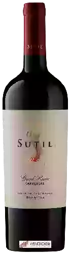 Wijnmakerij Sutil - Grand Reserve Carmenère