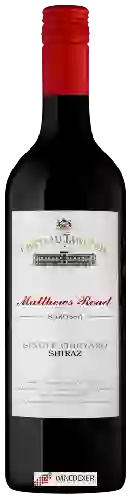 Château Tanunda - Matthews Road Single Vineyard Shiraz