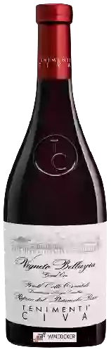 Wijnmakerij Tenimenti Civa - Vigneto Bellazoia Grand Cru Single Vineyard Refosco dal Peduncolo Rosso