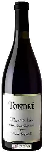 Wijnmakerij Tondré - Pinot Noir