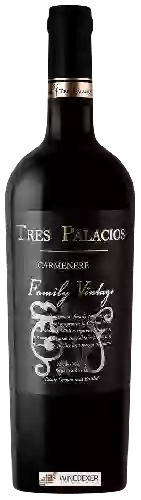 Wijnmakerij Tres Palacios - Family Vintage Carmenère