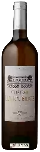 Wijnmakerij Tutiac - Château Les Jouberts Cuvée Prestige Blaye Côtes de Bordeaux Blanc