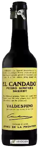 Wijnmakerij Valdespino - El Candado Pedro Ximénez Sherry