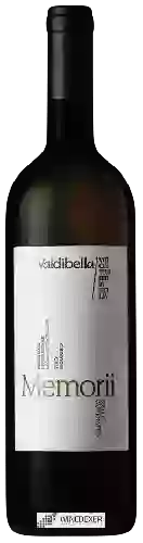 Wijnmakerij Valdibella - Memorii