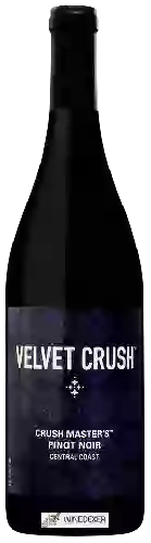 Wijnmakerij Velvet Crush - Crush Master's Central Coast Pinot Noir