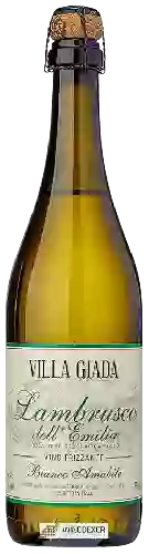 Wijnmakerij Villa Giada - Lambrusco dell'Emilia Frizzante Bianco Amabile