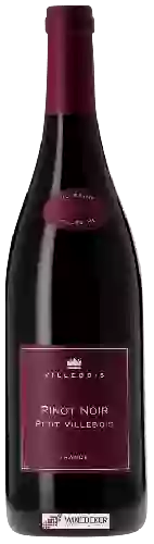 Wijnmakerij Villebois - Petit Villebois Pinot Noir