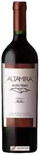 Wijnmakerij Vistaflores Estate - Altamira de los Andes Reserve Malbec