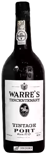 Wijnmakerij Warre's - Tercentenary Vintage Port