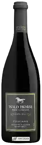 Wijnmakerij Wild Horse - Righetti Vineyard Unbridled Pinot Noir