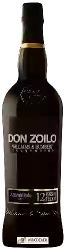 Wijnmakerij Williams & Humbert - Don Zoilo Amontillado Dry 12 Years Old Sherry