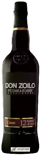 Wijnmakerij Williams & Humbert - Don Zoilo Cream 12 Years Old Sherry