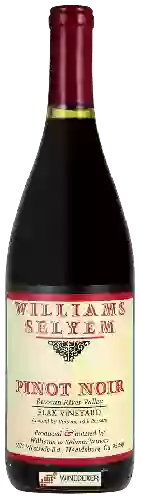 Wijnmakerij Williams Selyem - Flax Vineyard Pinot Noir