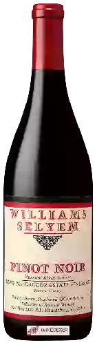 Wijnmakerij Williams Selyem - Lewis MacGregor Estate Vineyard Pinot Noir