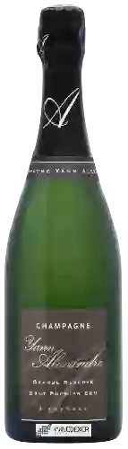 Wijnmakerij Yann Alexandre - Grande Réserve Brut Champagne 1er Cru