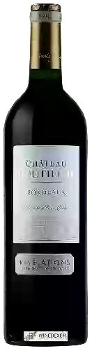 Wijnmakerij Yvon Mau - Revelations d'Hubert de Bouard Château Boutillot Bordeaux