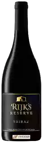 Wijnmakerij Rijk's - Reserve Shiraz